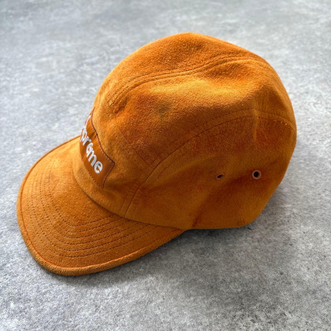 【Supreme】 シュプリーム Suede Camp Cap ジェットキャップ