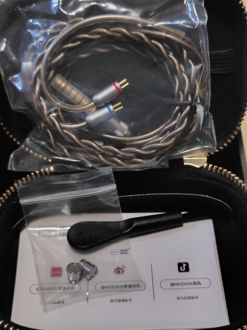 ★新同超美品★ NICEHCK NX8 4.4mm +HCK交換ノズル+おまけ