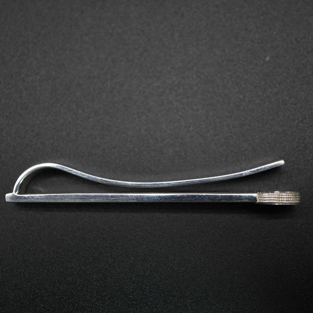 GUCCI ネクタイピン　シルバー　925 インターロッキング　#29