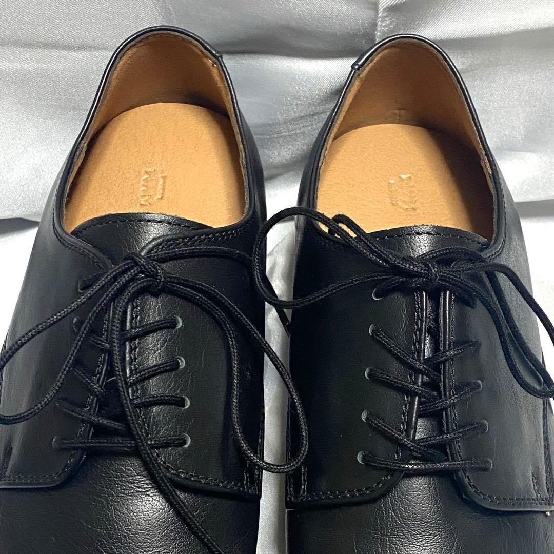 極美品 WYM 26.5 GENUINE LEATHER PLAIN DERBY