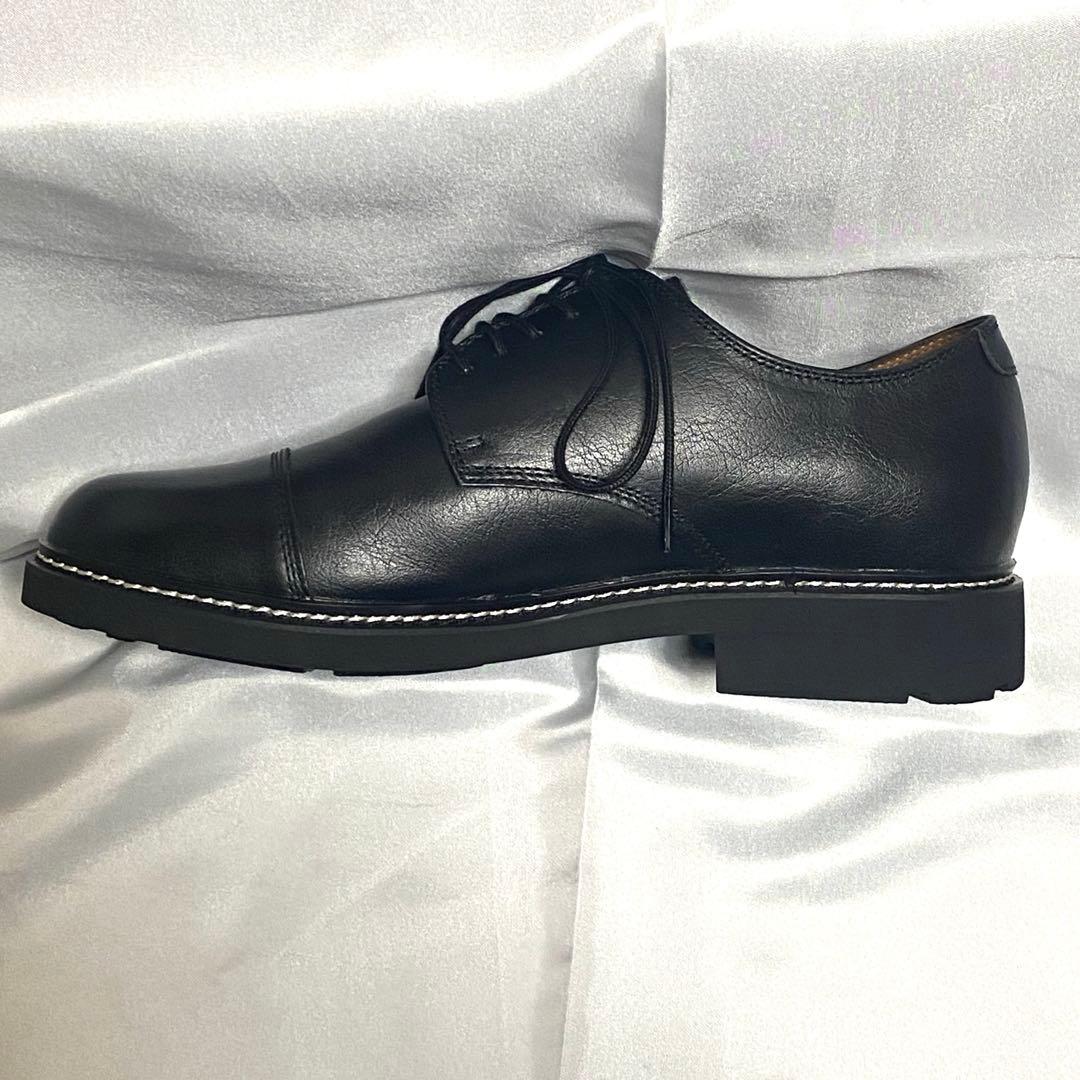 極美品 WYM 26.5 GENUINE LEATHER PLAIN DERBY