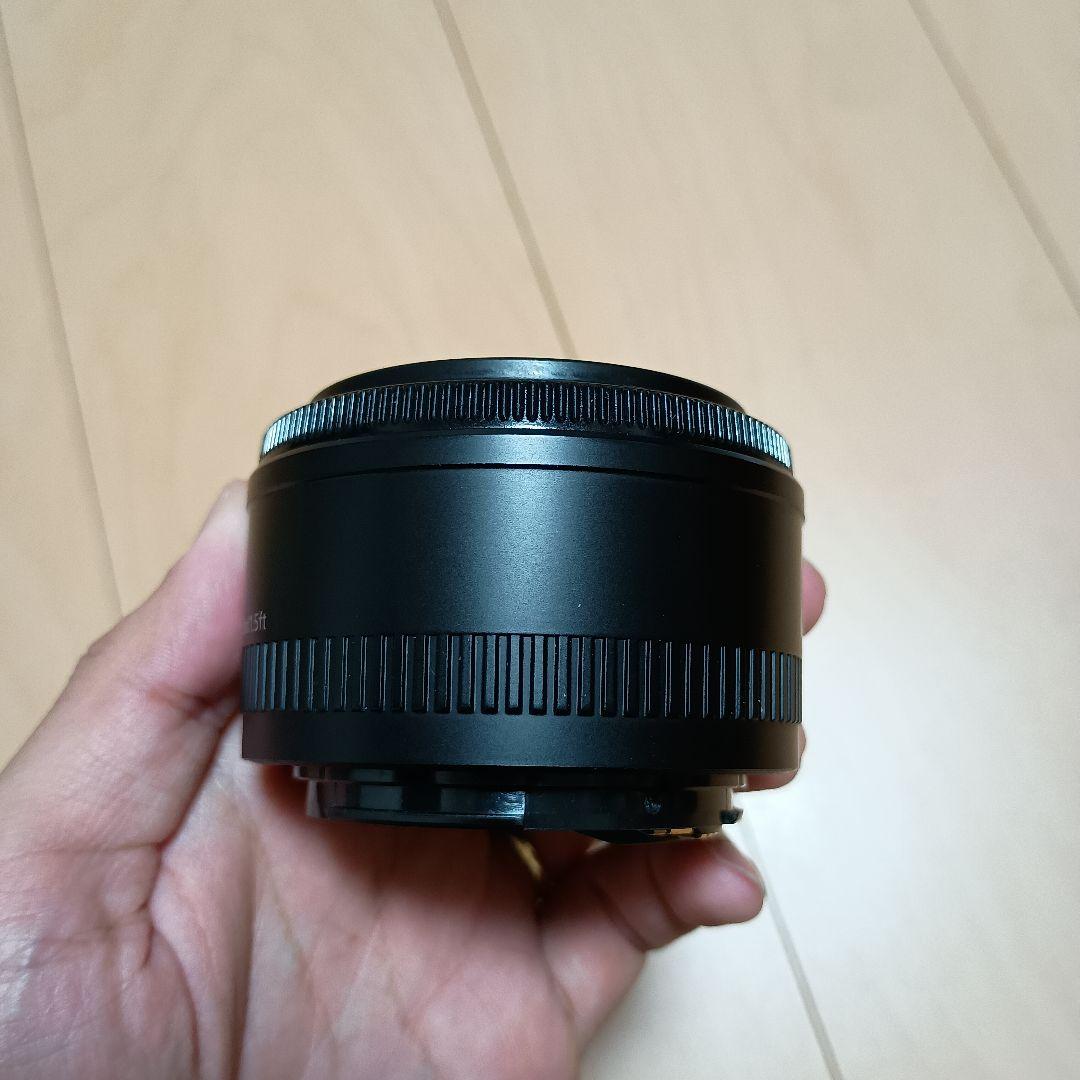 〘レアなフード付〙Canon EF 50mm f1.8 単焦点 ES-62付き