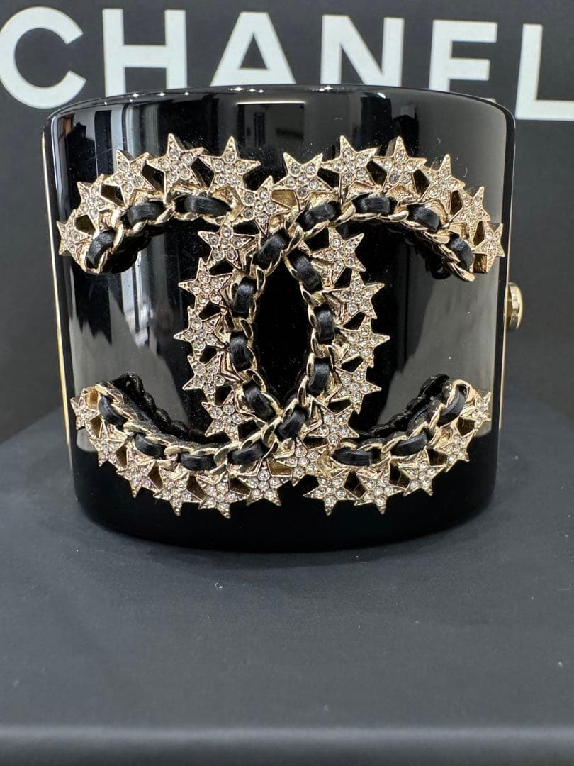 CHANEL 23B CCロゴ　バングル