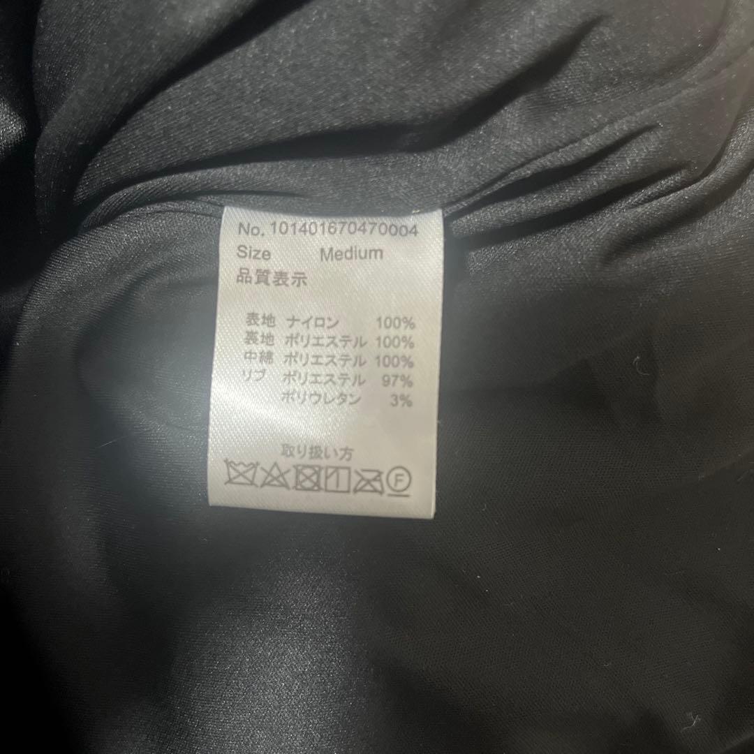 アダムスジャグラー RTEGダウンジャケット　ブラック　光沢　テカテカ