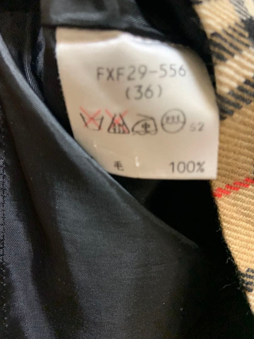 Burberry ミニスカート ブルーレーベル 36