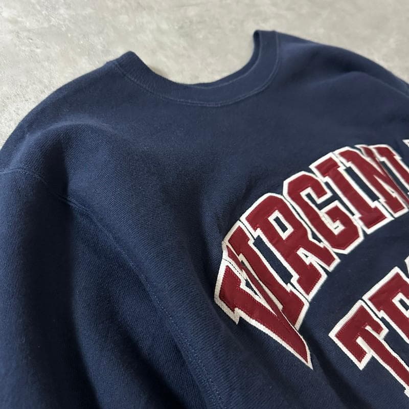 【美品】90s Championリバースウィーブ カレッジスウェットシャツ XL