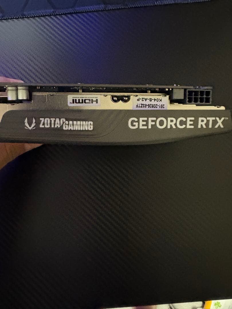 zotac GEFORSE RTX 4060 グラフィックボード 使用歴小