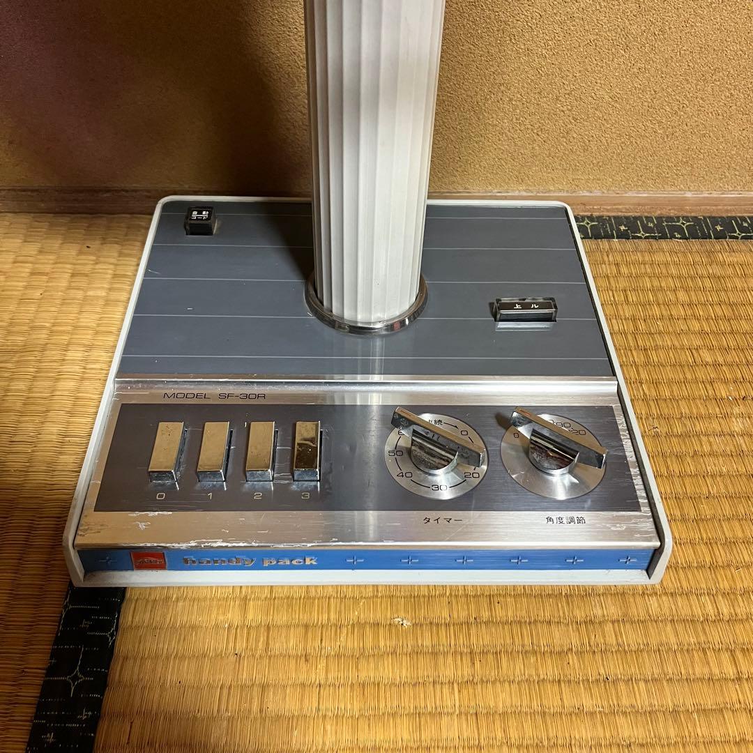 希少　４枚羽　東芝扇風機　パープルファン