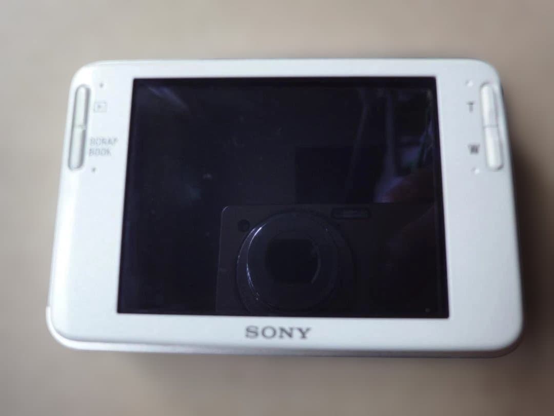 SONY ソニー Cyber-Shot DSC-T2 ホワイト　セット　中古