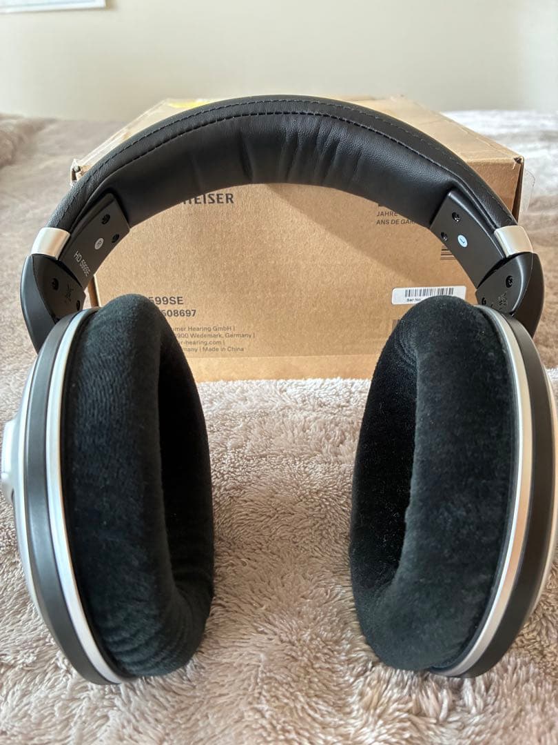 Sennheiser ヘッドホン 有線 HD 599 SE ブラック 【正規品】