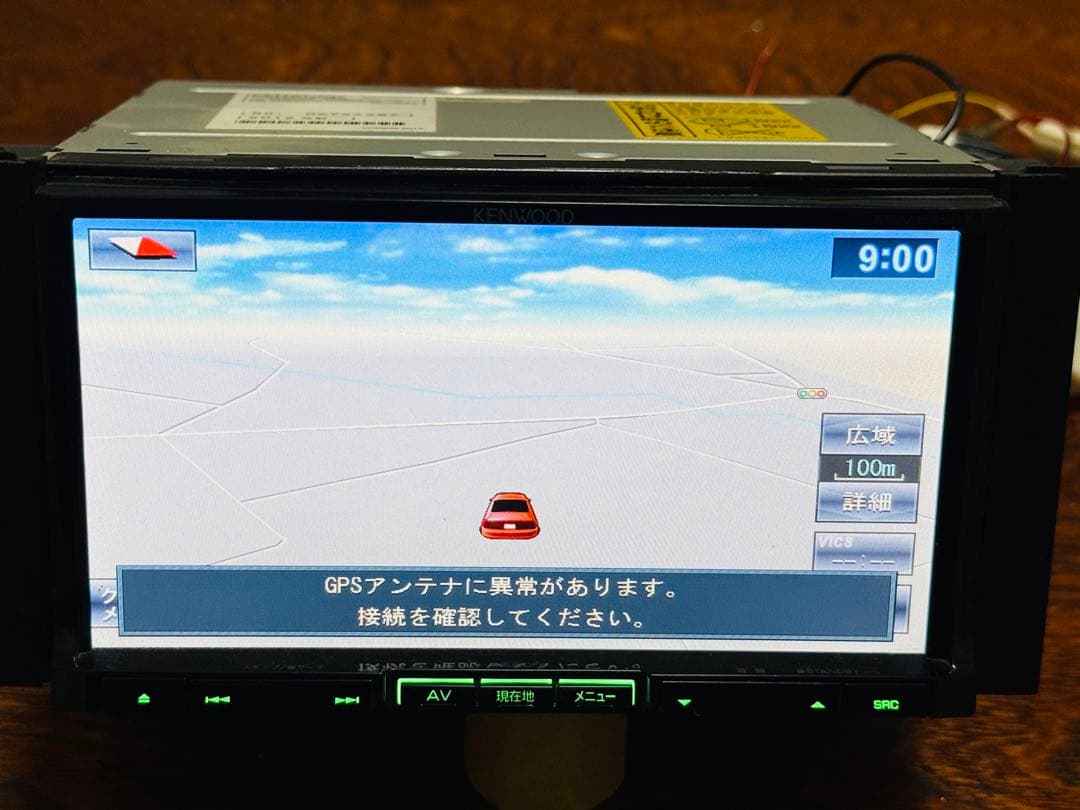 ケンウッド MDV-535DT 2011年版地図データ
