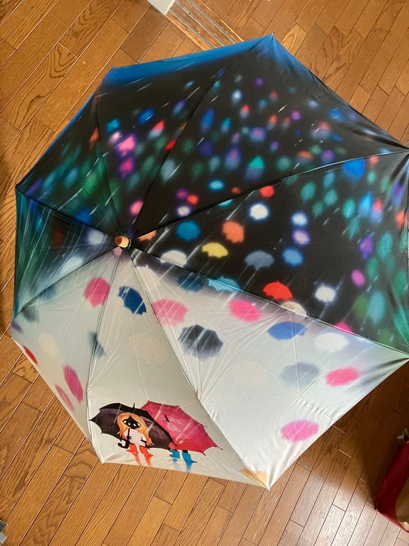 maasa様価格　新品未使用】アート傘　藤城清治　作品「こうもり傘」