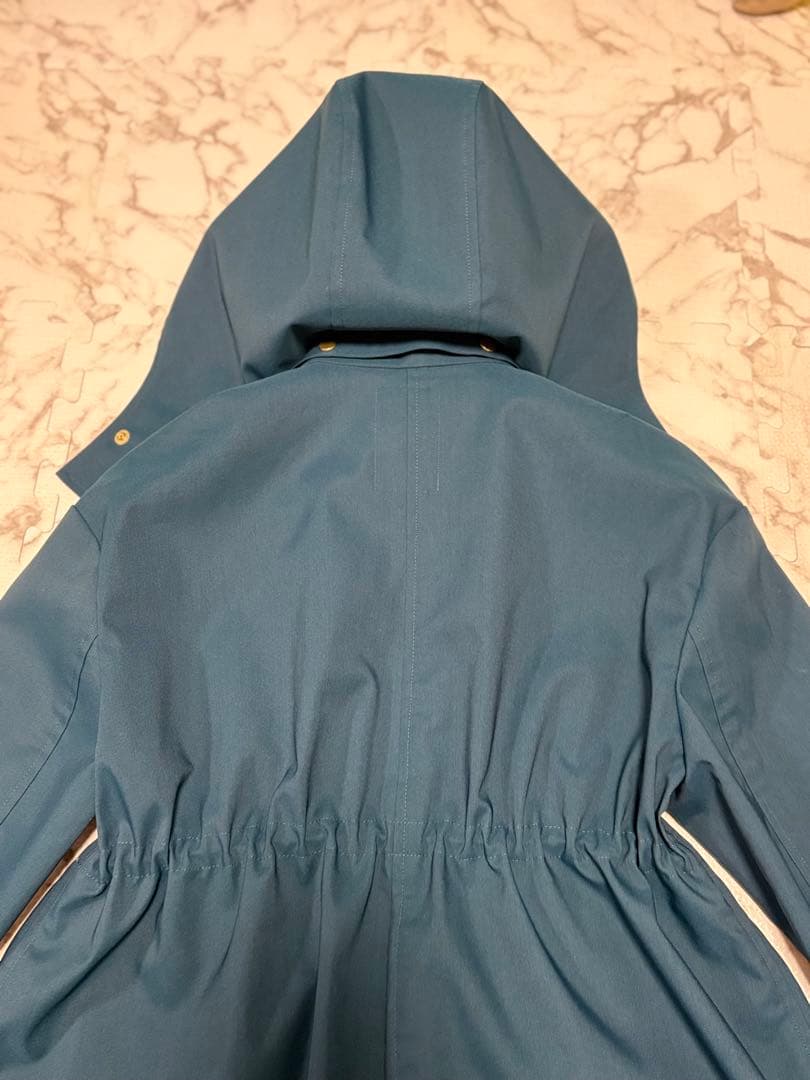 美品✨ノーブル　ウインドプルーフテントシルエットブルゾン　グリーン　S