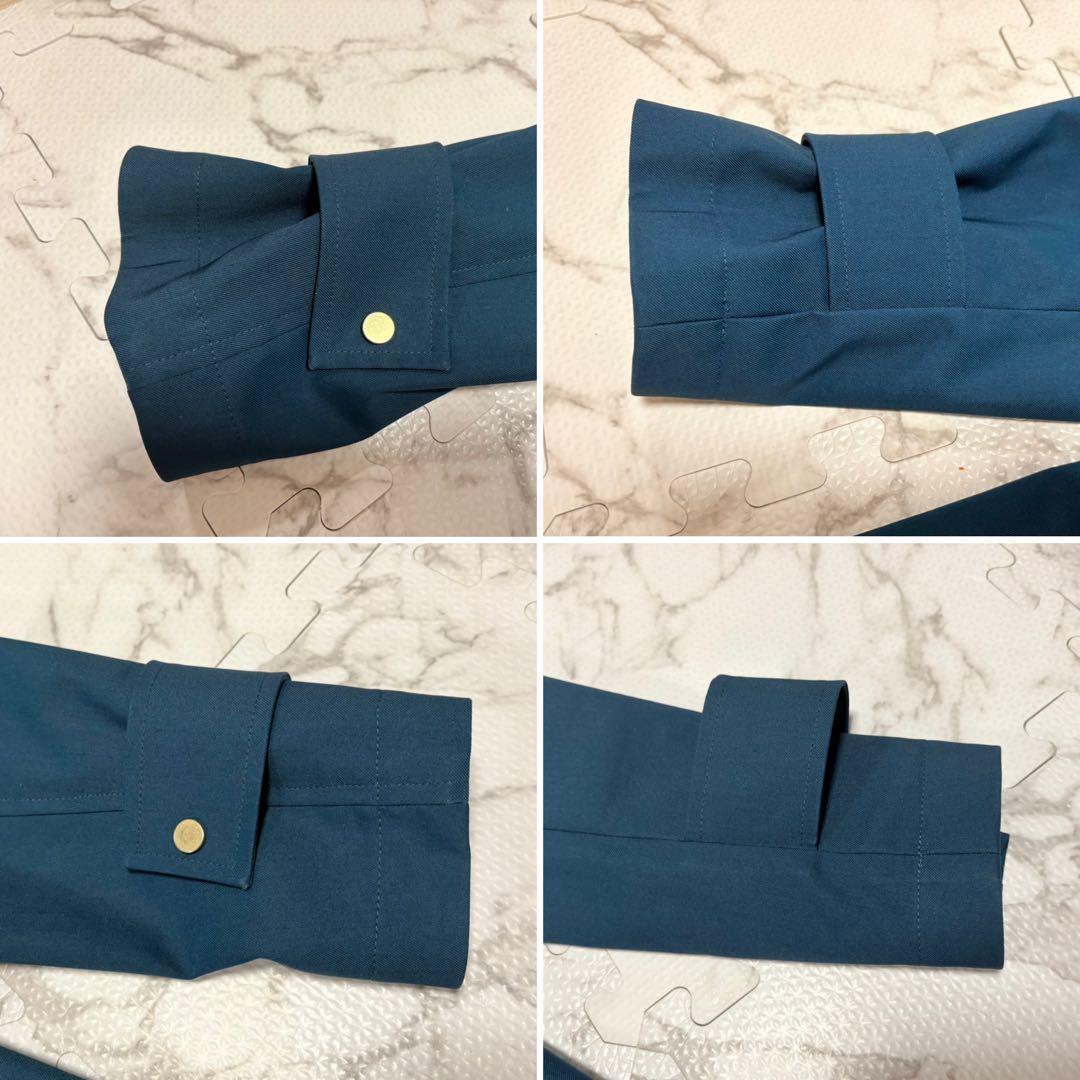 美品✨ノーブル　ウインドプルーフテントシルエットブルゾン　グリーン　S