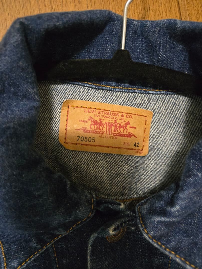時*音様 Levi's リーバイス 70505 デニムジャケット Gジャン 4t