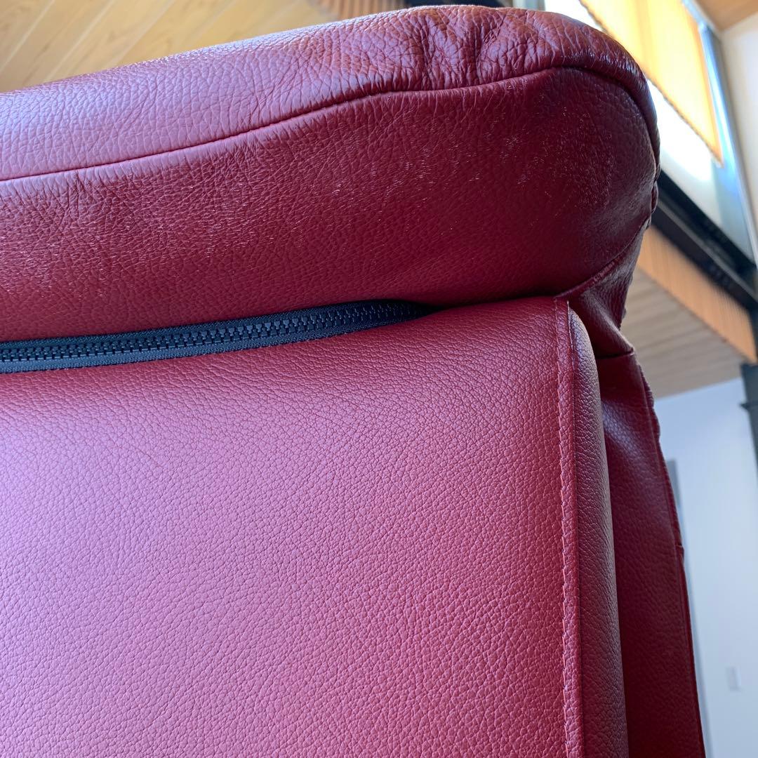 1人掛けソファー本革張り　ユーカス　日本製