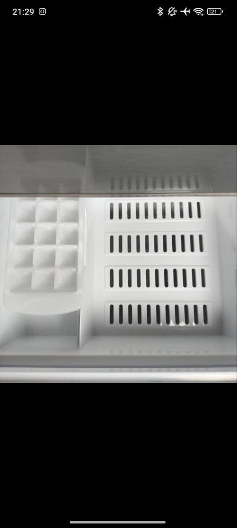 AQUA 二ドア冷蔵庫 AQR-13JR シルバー