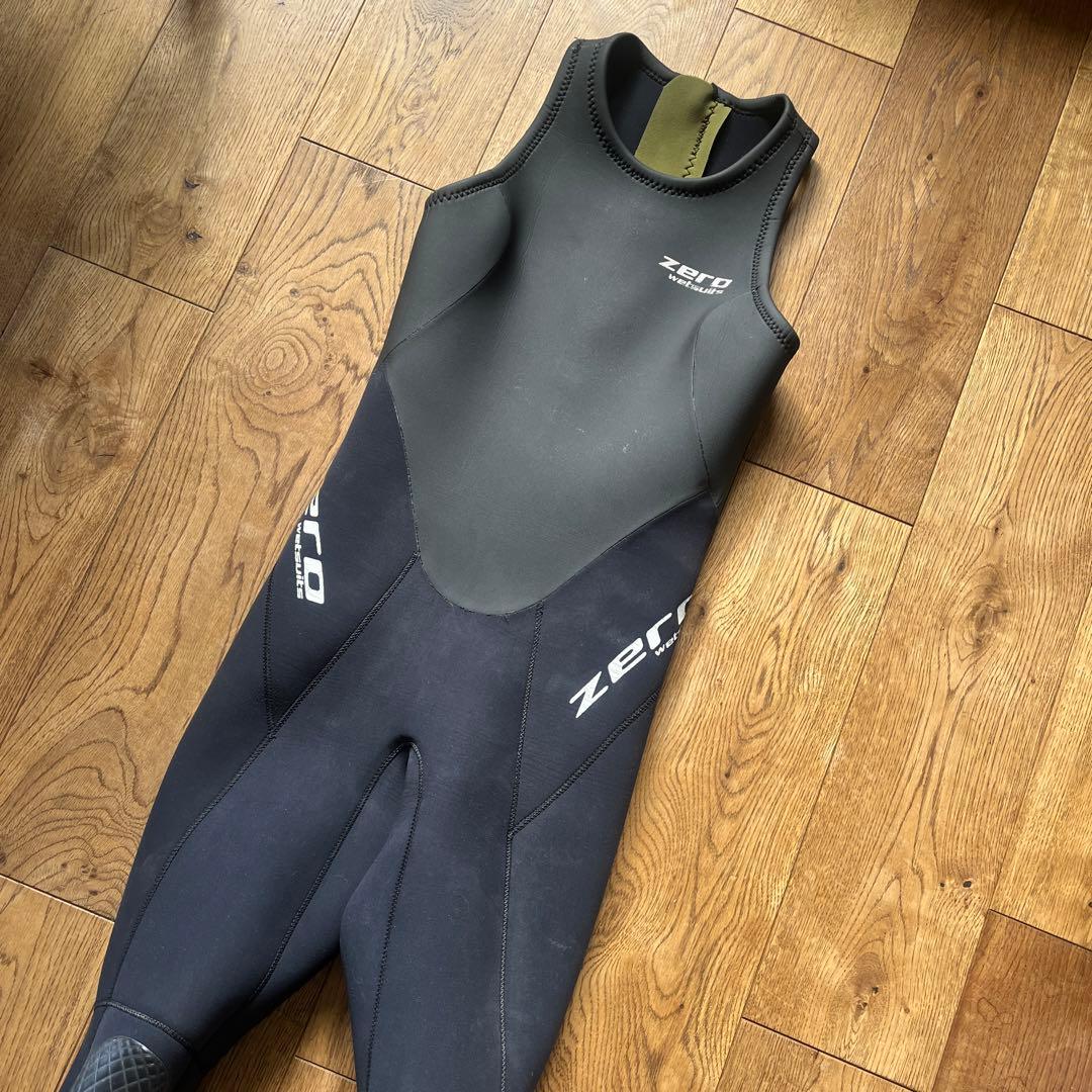 ZERO ロングジョン ウェットスーツ 黒