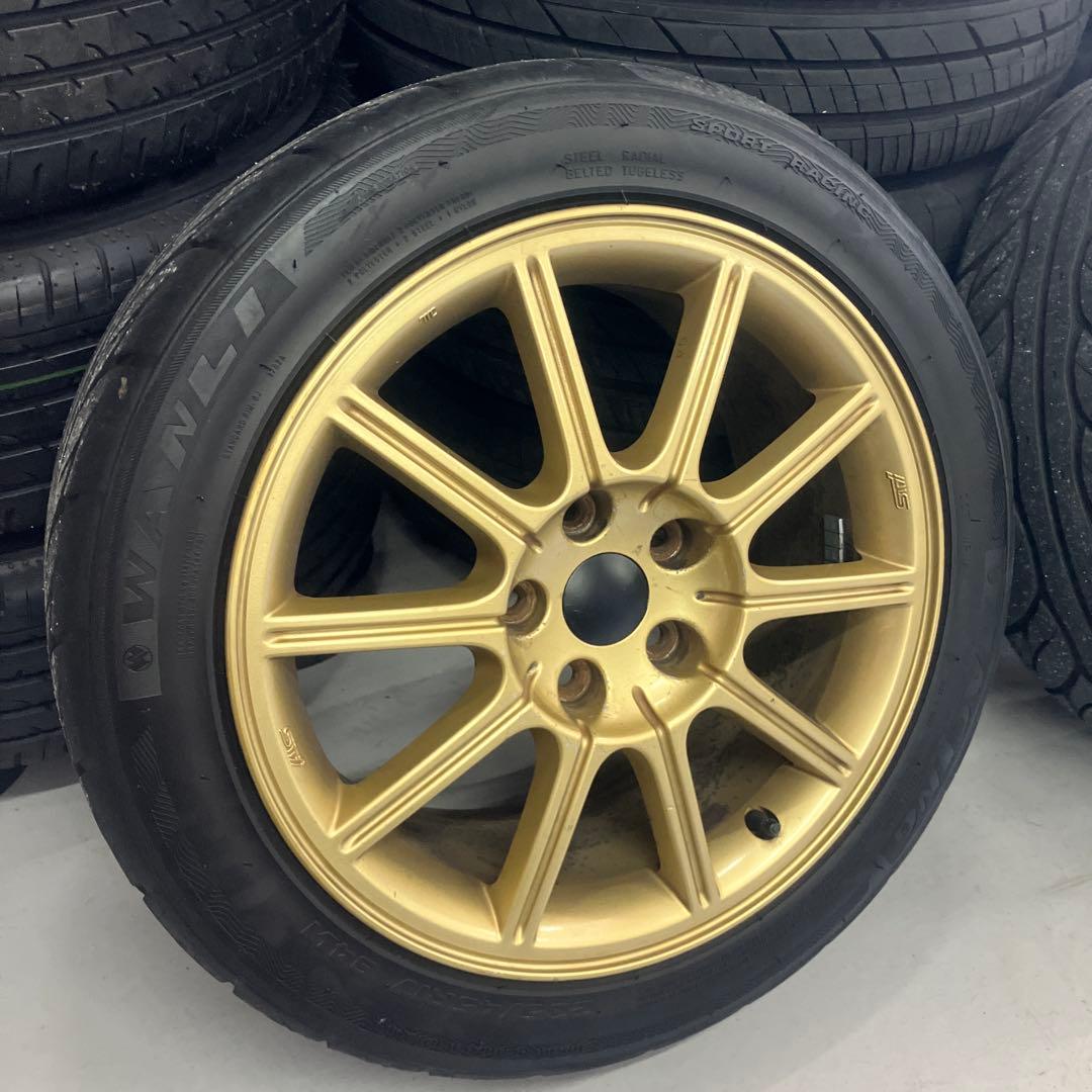 インプレッサ GDB純正17インチ 4本