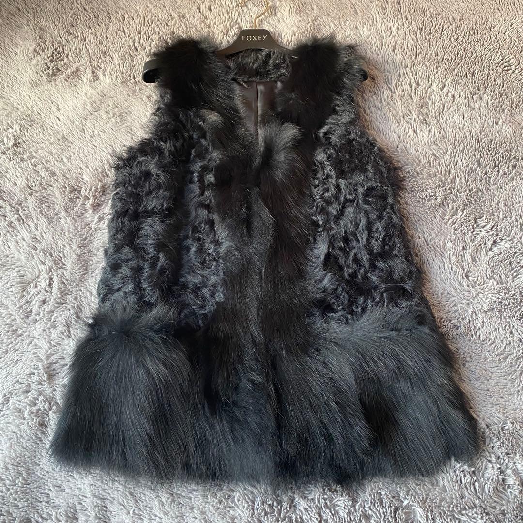 未使用に近い美品✨グレースコンチネンタル　ダイアグラム カルガンフォックスベスト