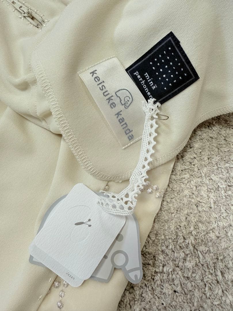 ミナペルホネン　ジャージ パンツ　ケイスケカンダ　タンバリン