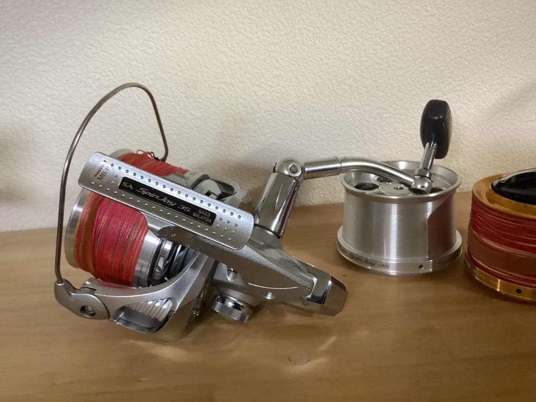 シマノスーパーエアロスピンジョイ35 細糸仕様　SD仕様セット