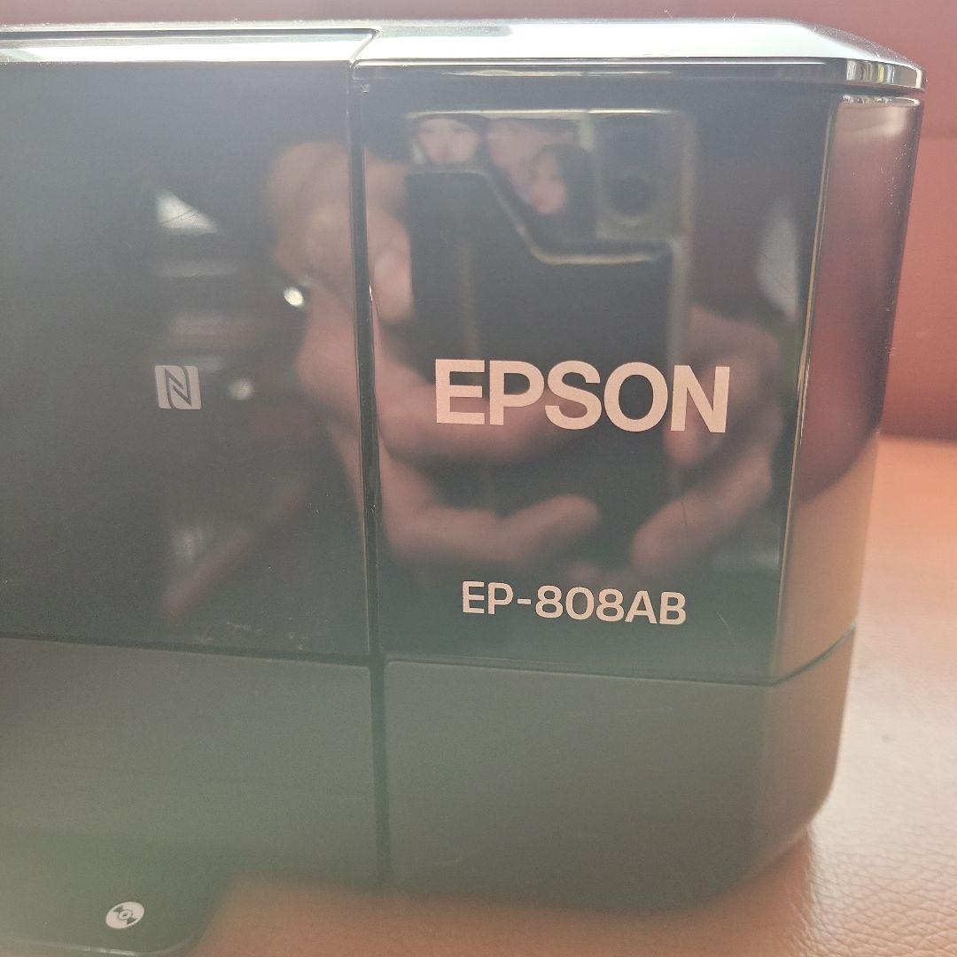 エプソン プリンターBP808BA 使用インク付き