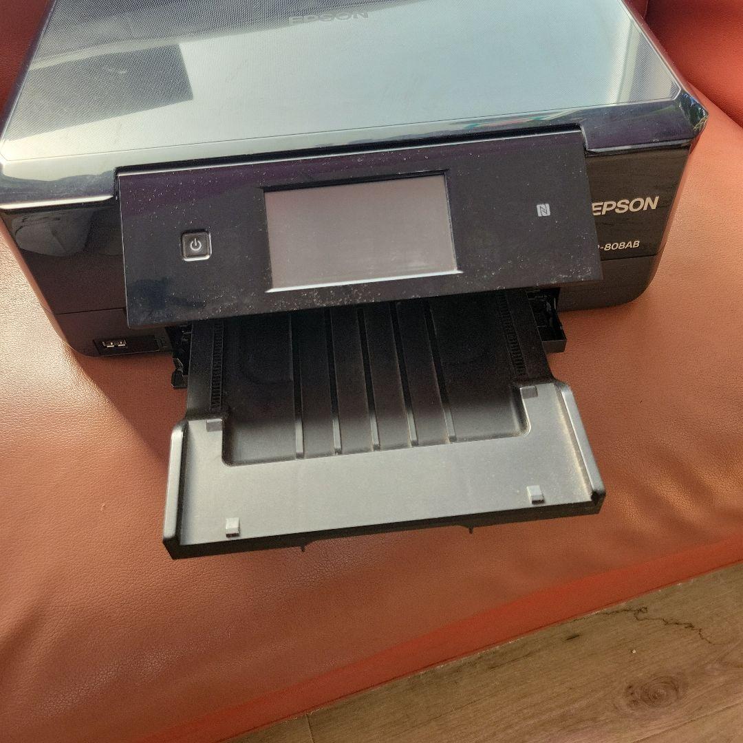 エプソン プリンターBP808BA 使用インク付き