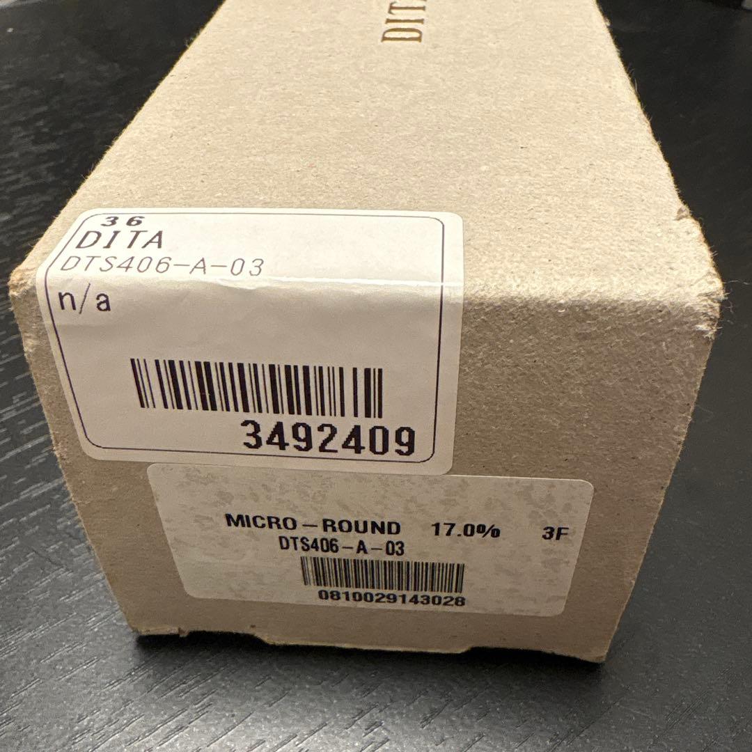 定価149,600円　DITA ディータ　micro round メガネ