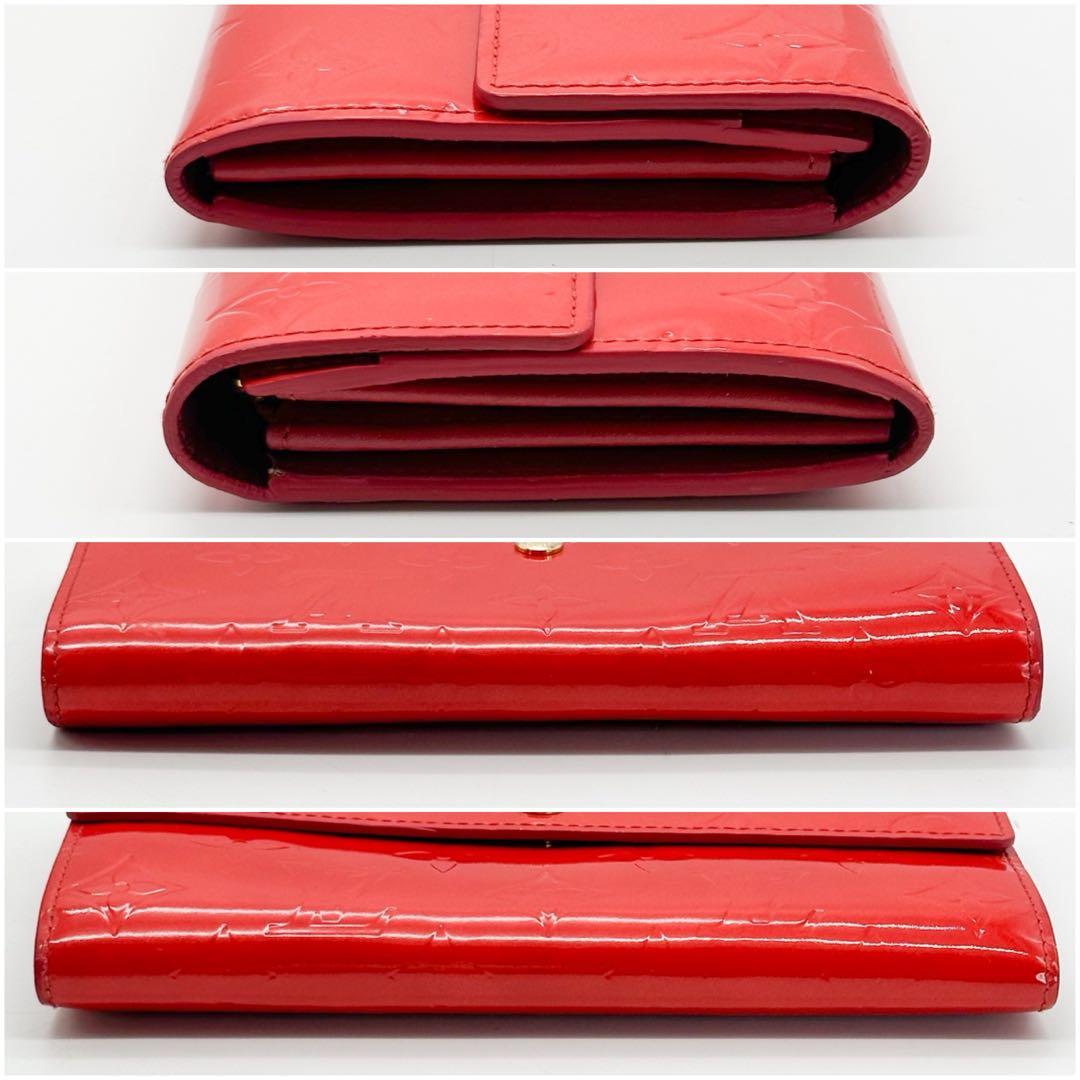 ルイヴィトン ポルトフォイユ サラ ヴェルニ 二つ折り 長財布 モノグラム