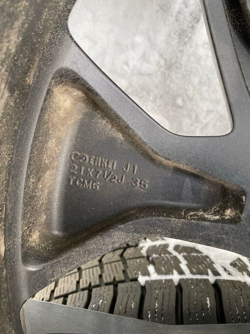 クラウン　クロスオーバー　モデリスタ21インチ ホイールタイヤセットスタッドレス