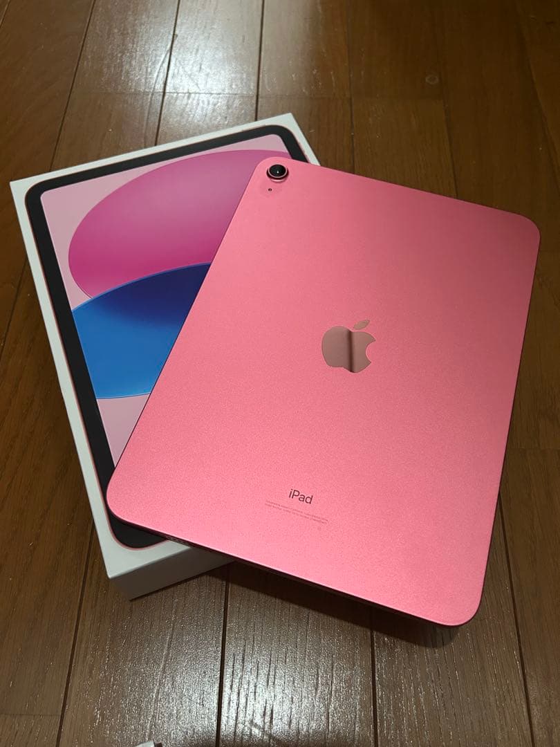 値下げiPad 10世代　256G wifiモデル　ピンク　おまけケース4個付き