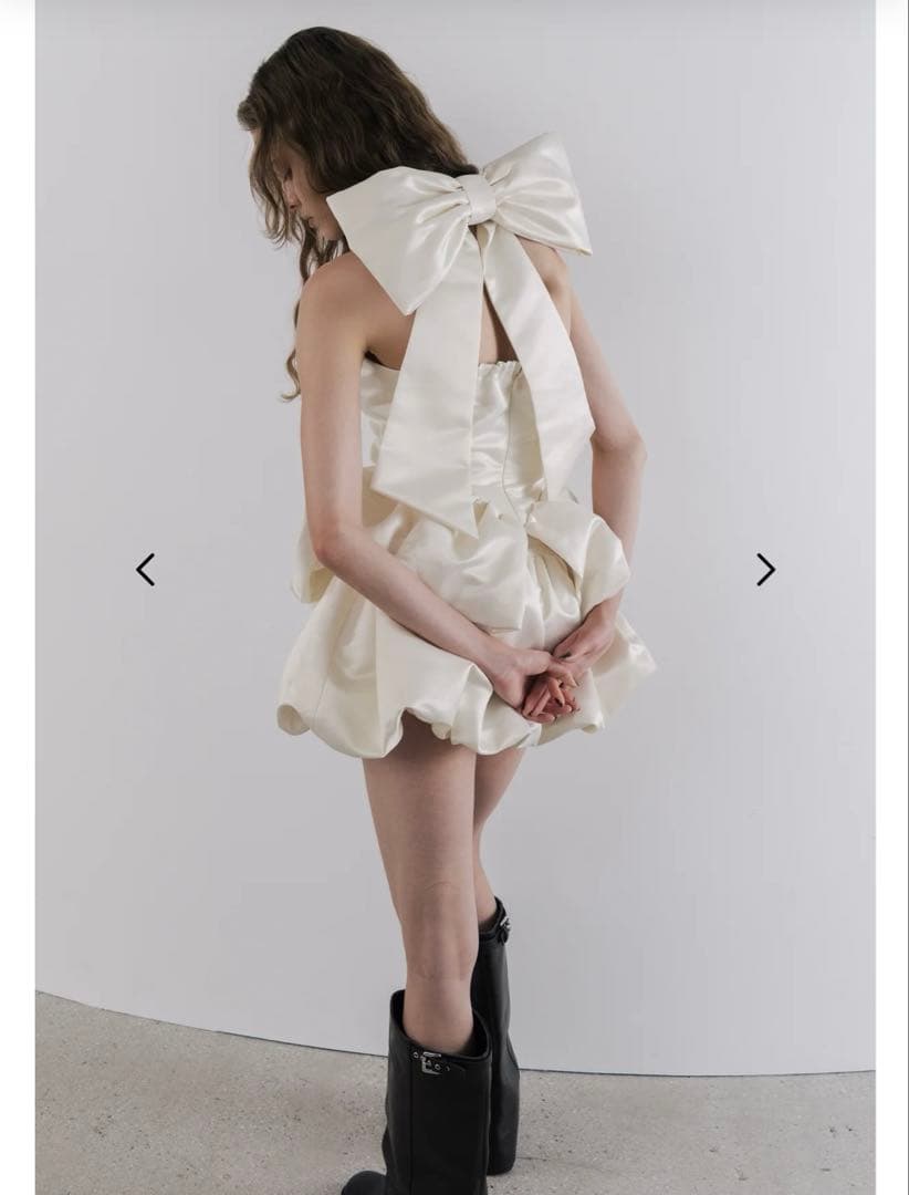 THE TOE Etoile Balloon Dress バルーンワンピースS