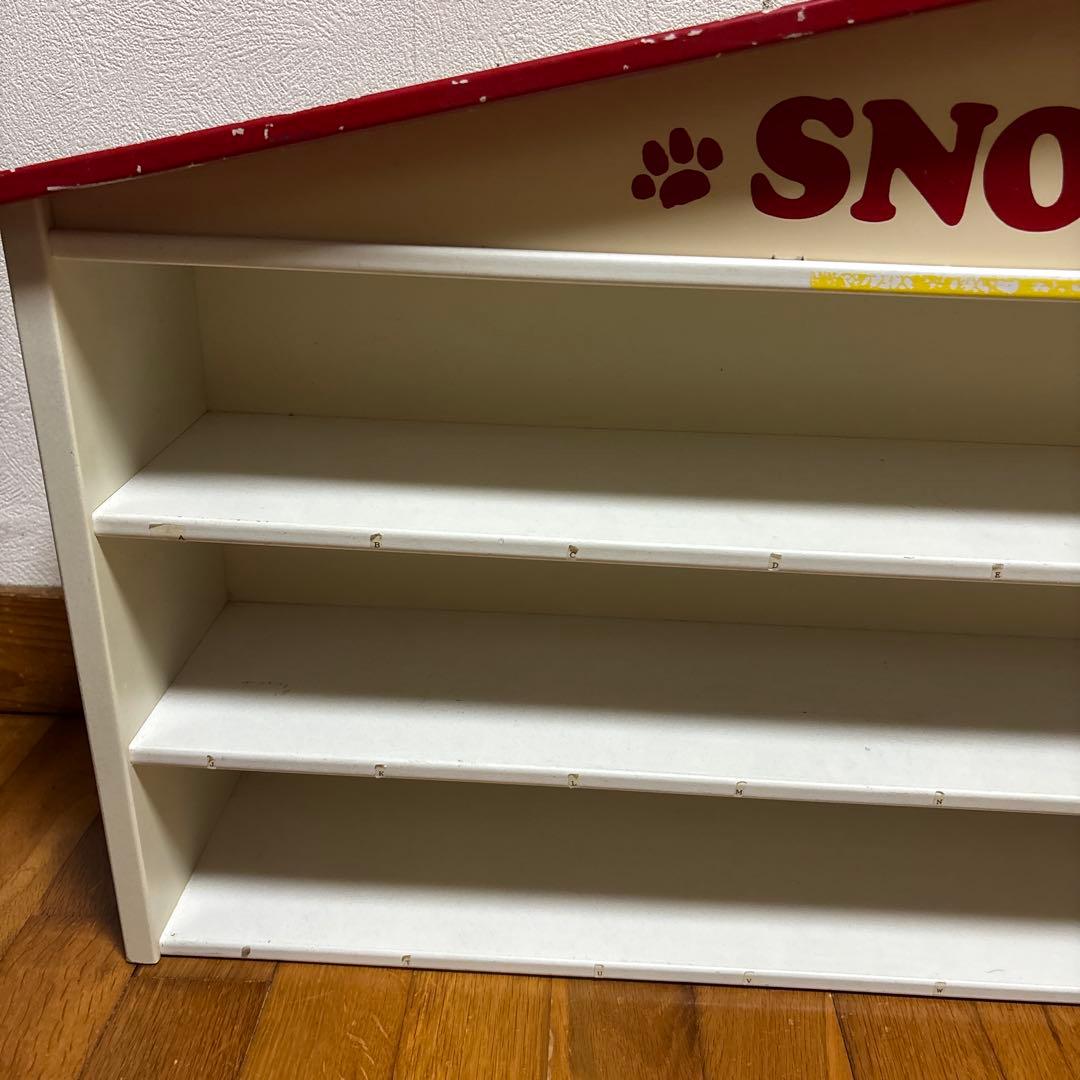 スヌーピー(SNOOPY) 木製ディスプレイケース 3段