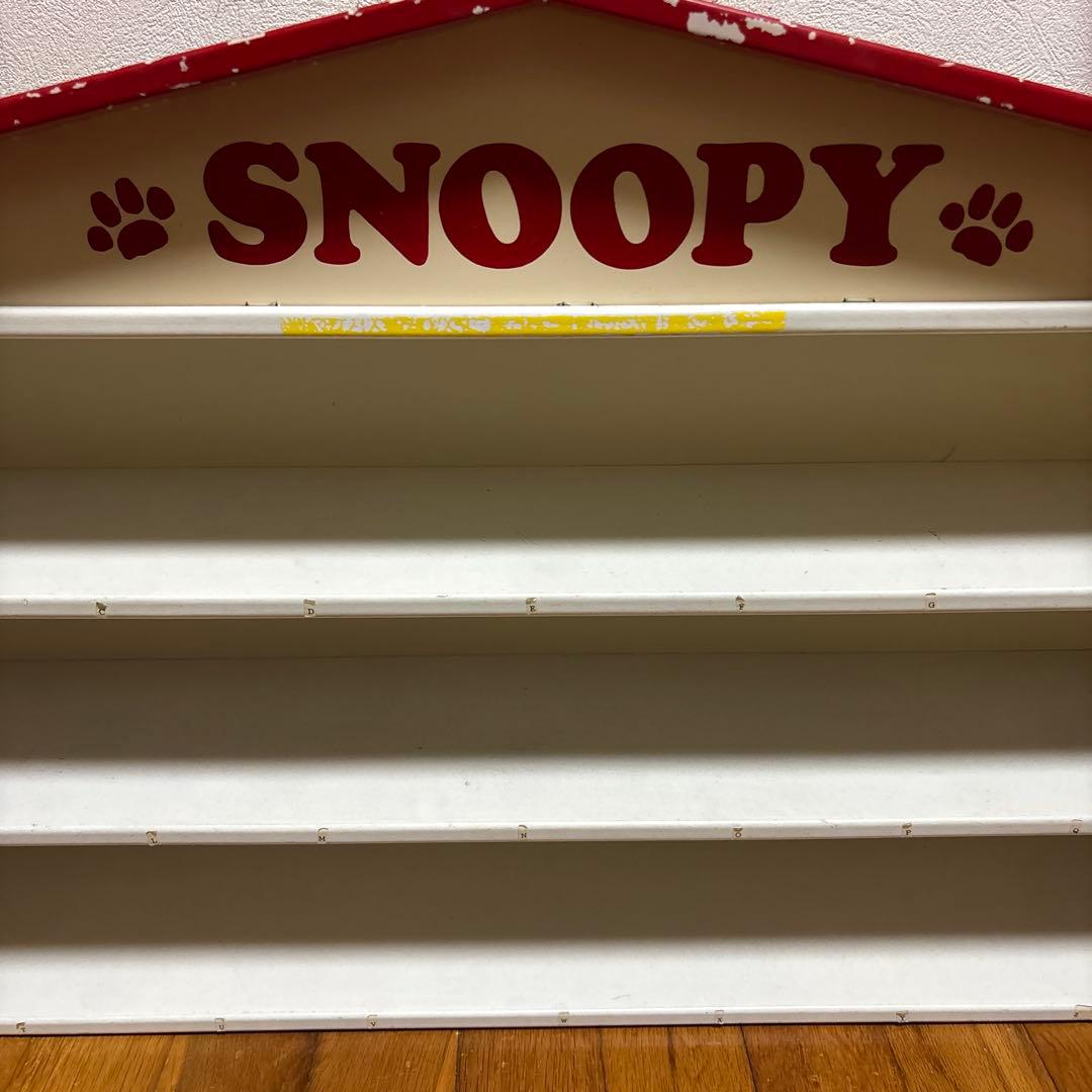スヌーピー(SNOOPY) 木製ディスプレイケース 3段