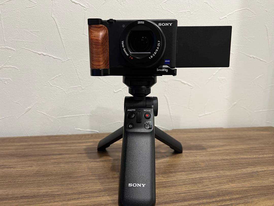 SONY VLOGCAM ZV-1G シューティンググリップキットおまけつき