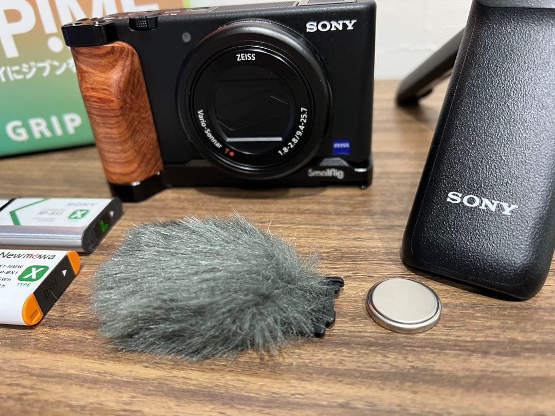 SONY VLOGCAM ZV-1G シューティンググリップキットおまけつき