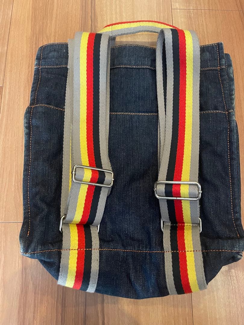 年末30EVISU リュック 刺繍カモメ トート リュック エヴィス エビス