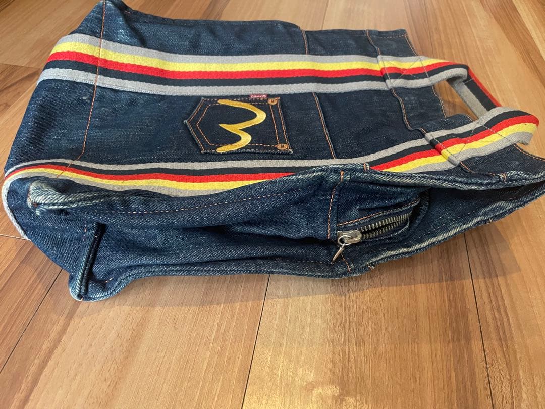 年末30EVISU リュック 刺繍カモメ トート リュック エヴィス エビス