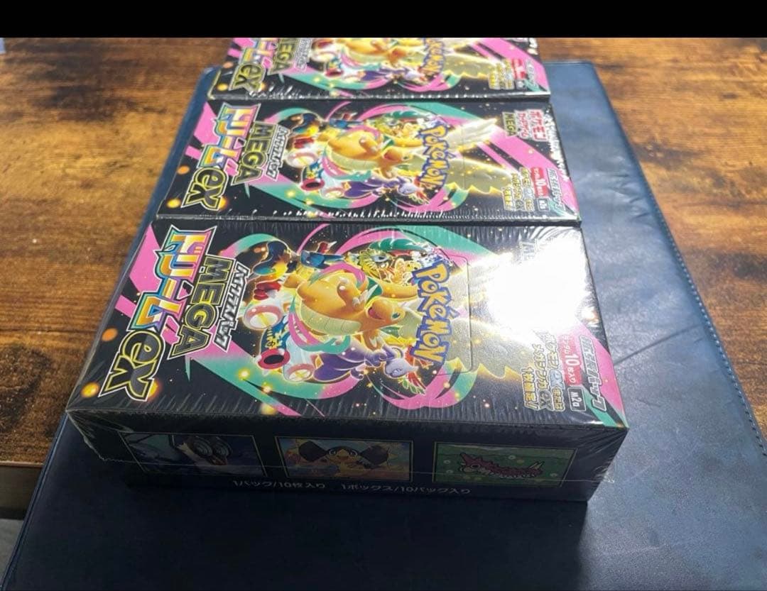 ポケモンカードゲーム MEGAドリームex 新品未開封 シュリンク付き 3box