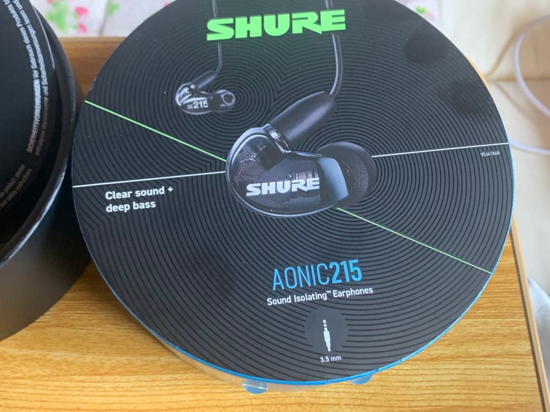 SHURE シュア イヤホン AONIC 215有線 マイク付