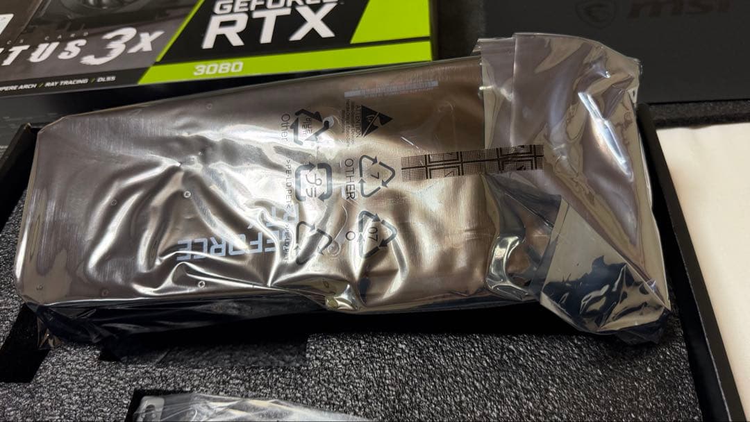 新品未開封／GeForce RTX 3080 VENTUS 3X 10G OC