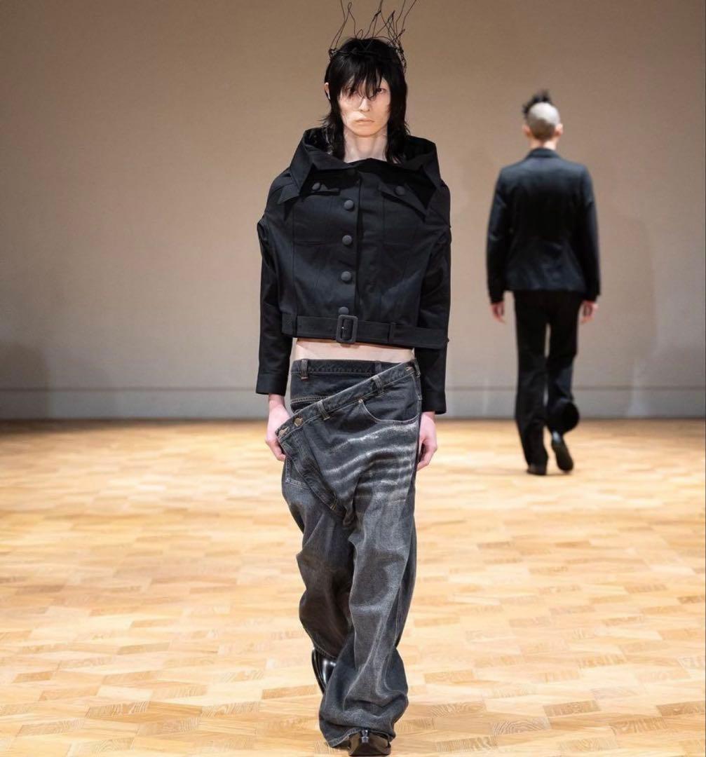 k*a様 ORIMI OVERLAP BUGGY DENIM PANTS