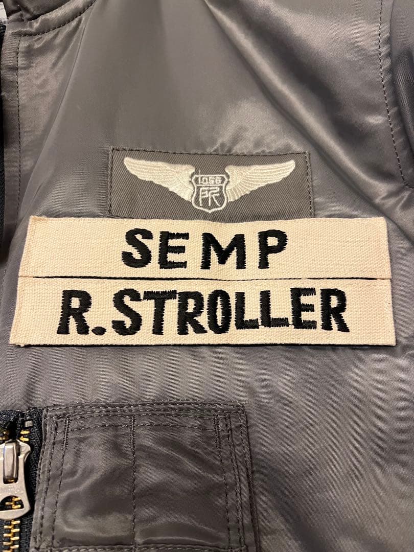 限定世田谷ベース未使用！MA-1（L-2仕様）所ジョージさん愛用SEMP R.