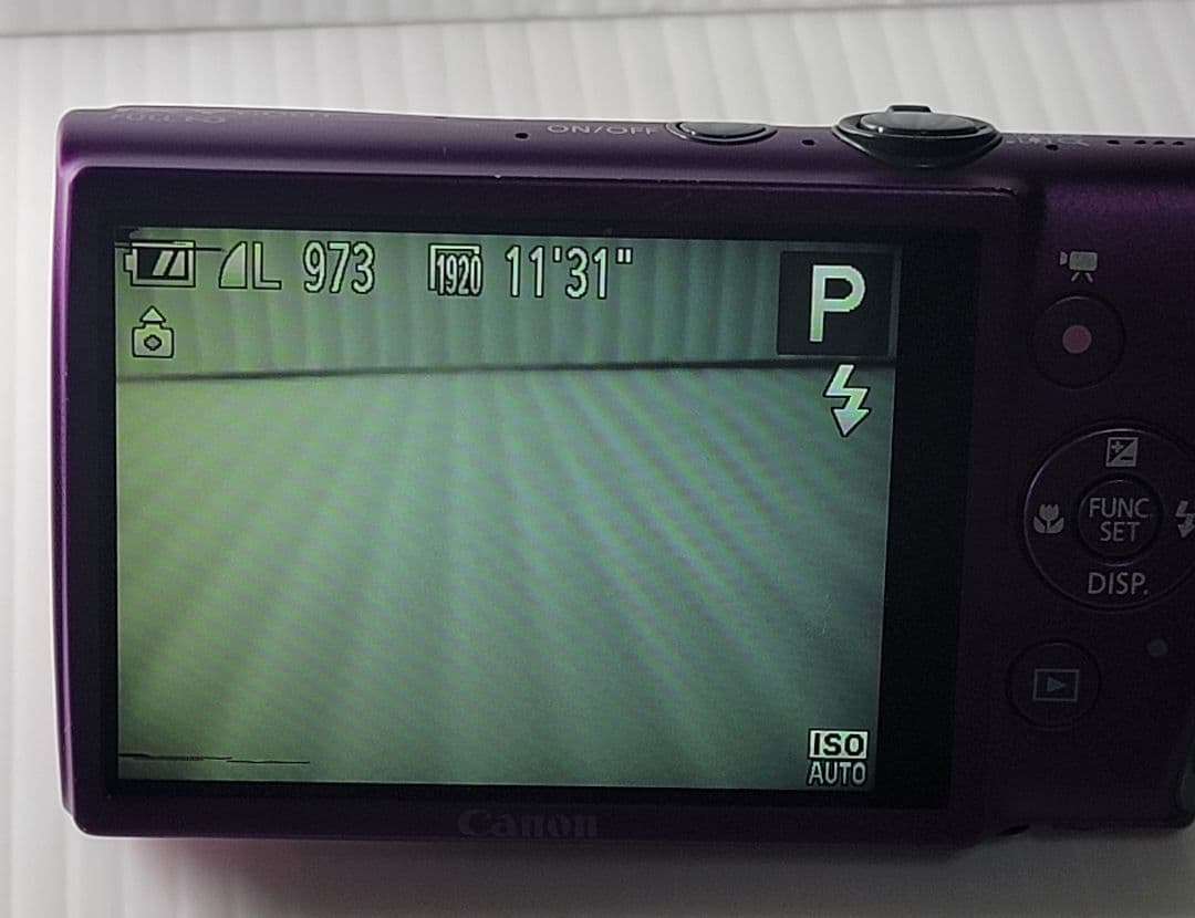 動作品！Canon IXY 600F