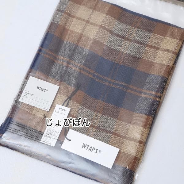 小物 25AW WAPS WRAP 01 SCARF COTTON BEIGE