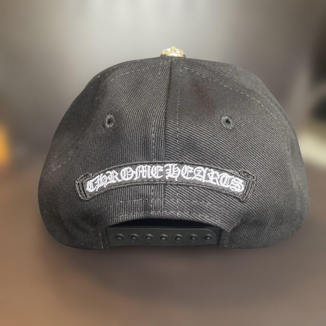 CHROME HEARTS 黒 キャップ　ベースボールキャップ