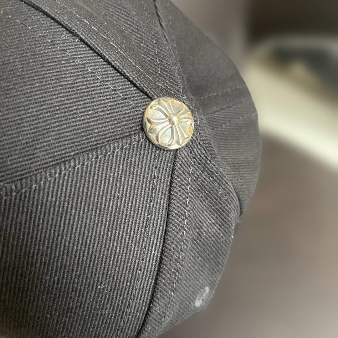 CHROME HEARTS 黒 キャップ　ベースボールキャップ