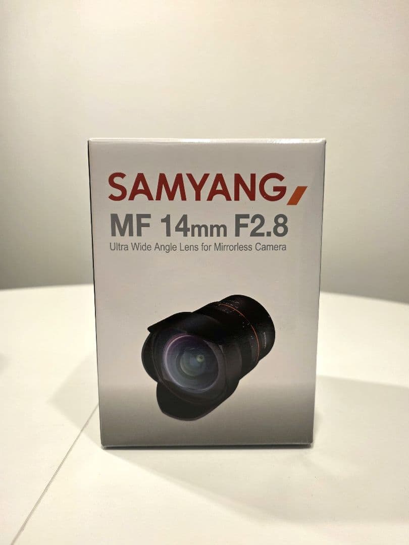 SAMYANG MF 14mm F2.8 単焦点レンズ