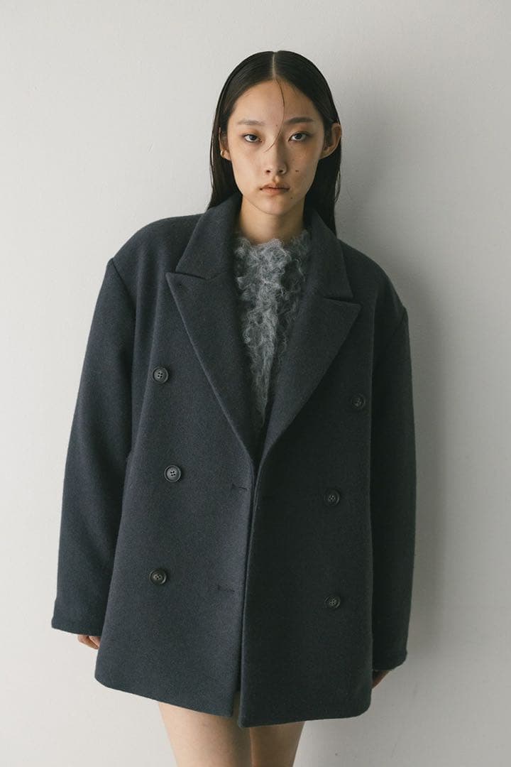 くみ｜STYLEMIXER スタイルミキサー パワーショルダーPコート